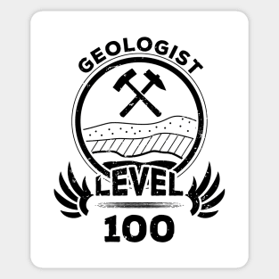 Level 100 Geologist Gift Sticker